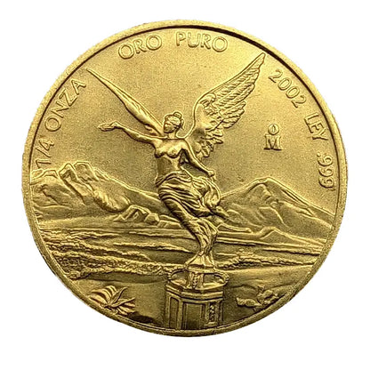 2002 Mexican Libertad 1/4oz Gold Coin