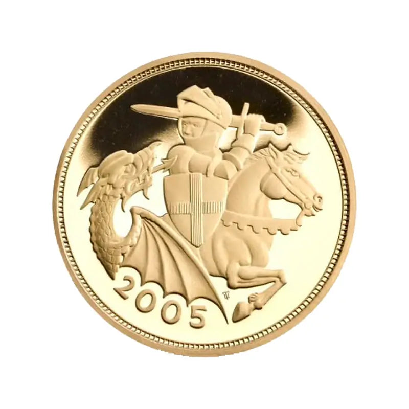 2005 UK Full Sovereign Proof Gold Coin