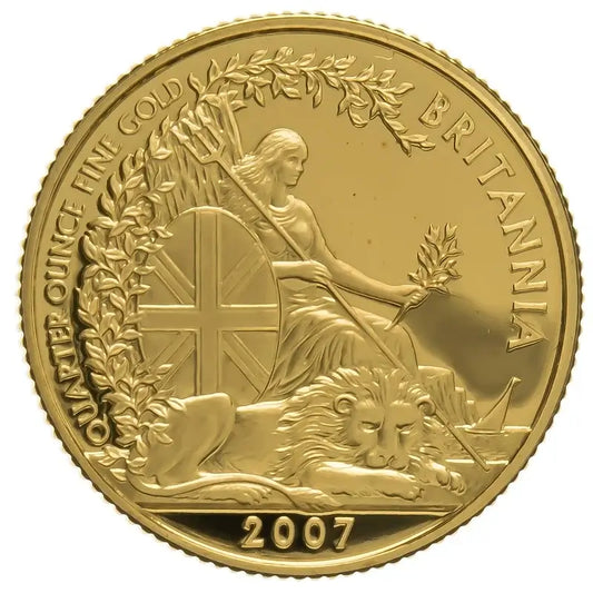 2007 1/4oz Gold Britannia Coin