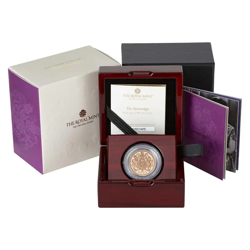 2022 Queen Elizabeth II Jubilee Sovereign Gold Proof Coin