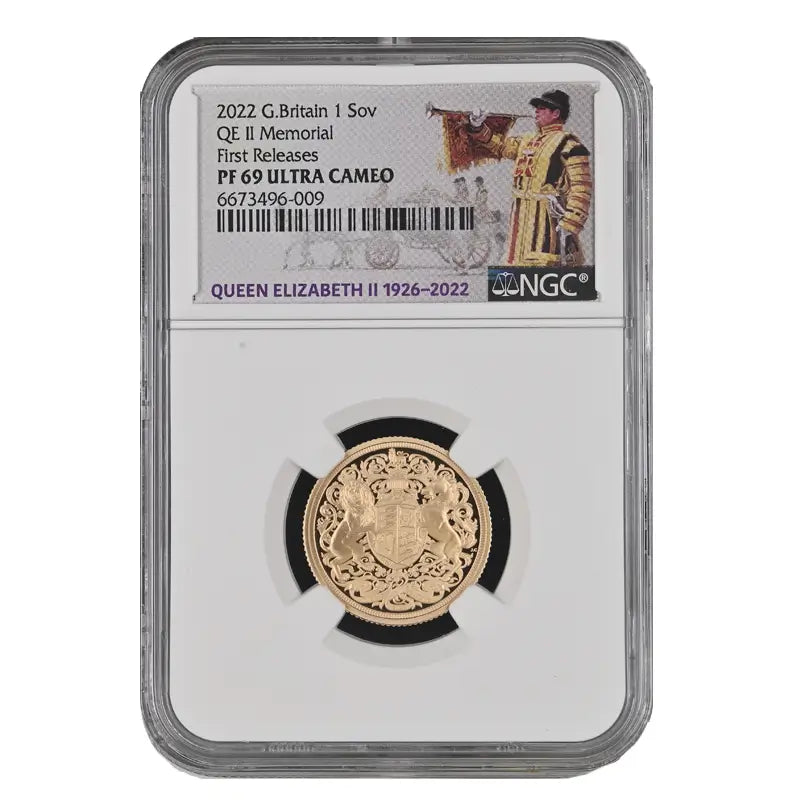 2022 Full Memorial Proof Sovereign NGC PF69