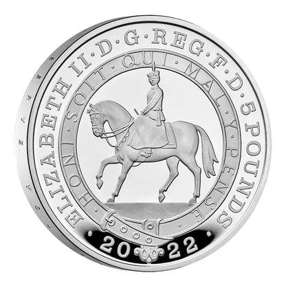 2022 Platinum Jubilee £5 Silver Proof Coin