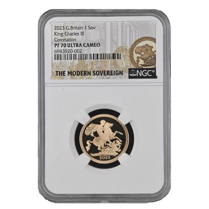 2023 Full Proof Coronation Sovereign NGC PF70