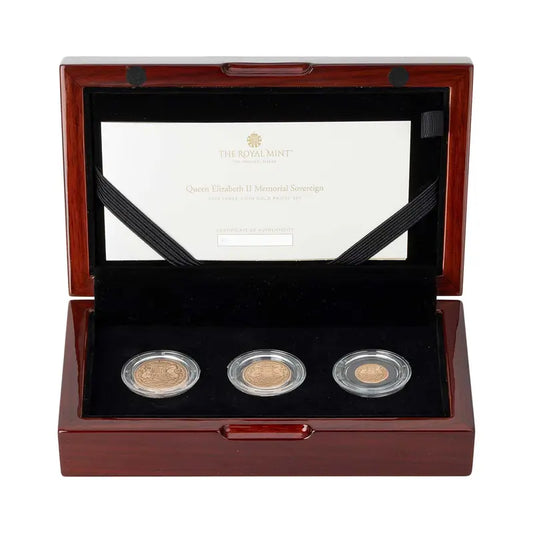 Memorial Sovereign 2022 Three-Coin Gold Proof Set