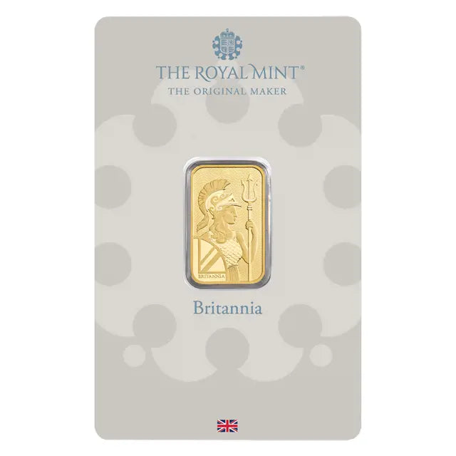 5g Royal Mint Gold Britannia Bar