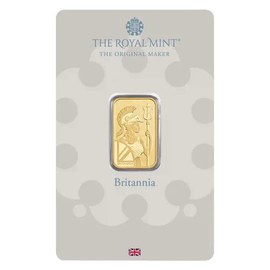 5g Royal Mint Gold Britannia Bar